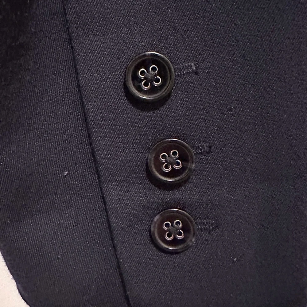 Charter Club Women’s Black Classic Blazer Size 8 - Picture 3 of 5